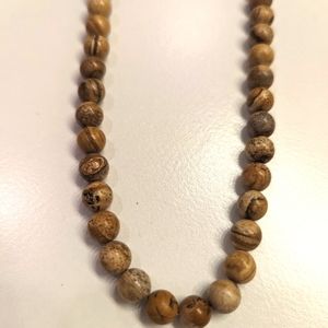 Brown Bread Necklace